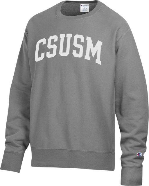 California State University San Marcos Reverse Weave Crewneck Sweatshirt
