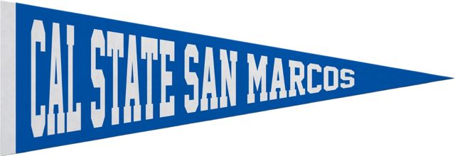California State University San Marcos 5x15 Pennant