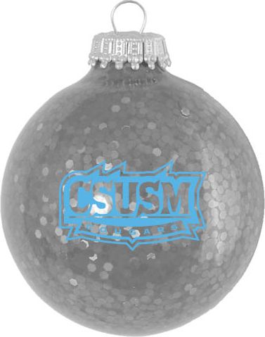 Sparkle Glass Ball Ornament