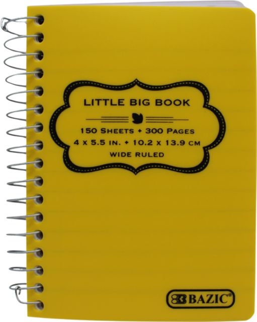 5.5" x 4" Spiral Notebook - 150 Sheets