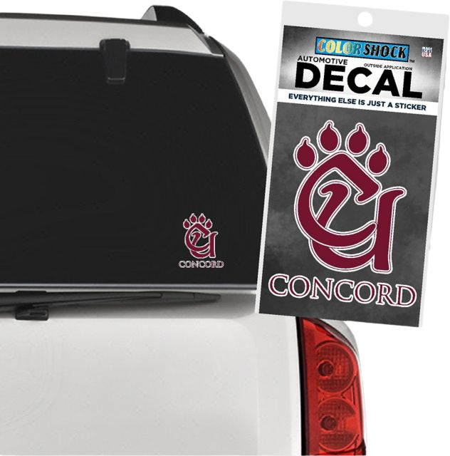 Concord University Mountain Lions Decal