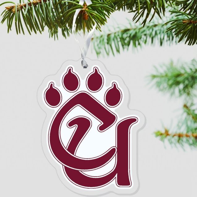 Concord University Mountain Lions 3 x 4 Ornament
