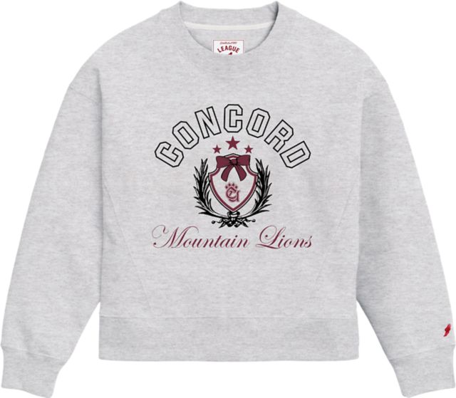 Concord University Mountain Lions Women's Boxy Crewneck Sweatshirt