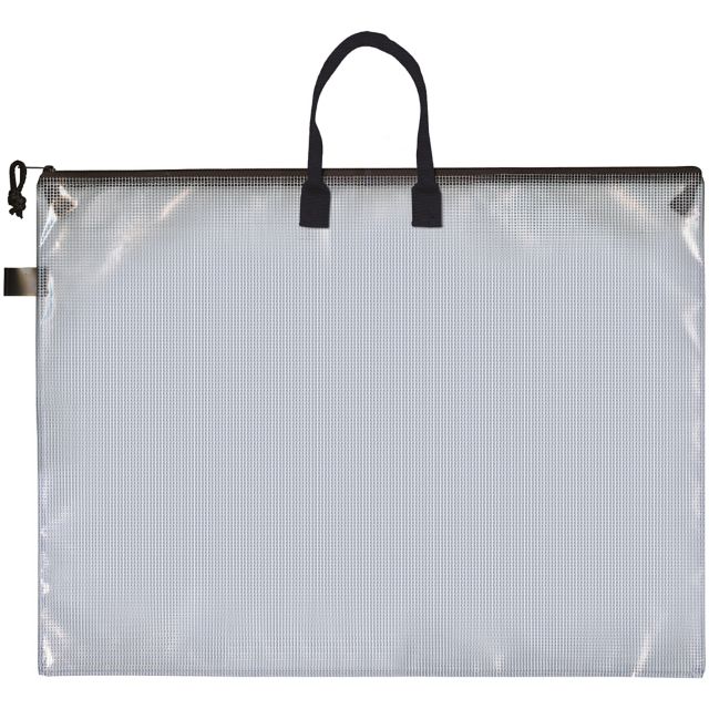 15X18 MESH & VINYL BAG WITH ZI