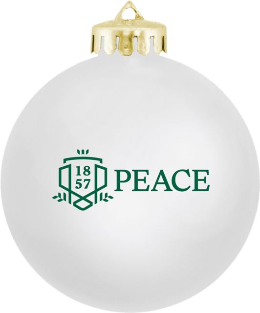 William Peace University Shatterproof Ornament