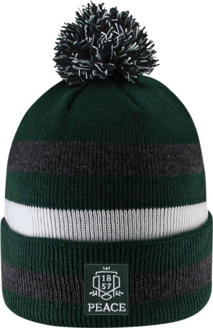 William Peace University Knit Cuff Pom Hat