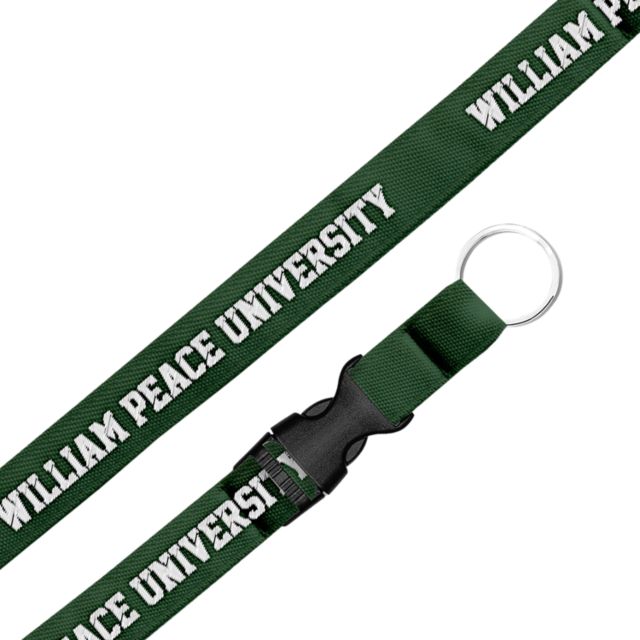 William Peace University .75 Woven Lanyard