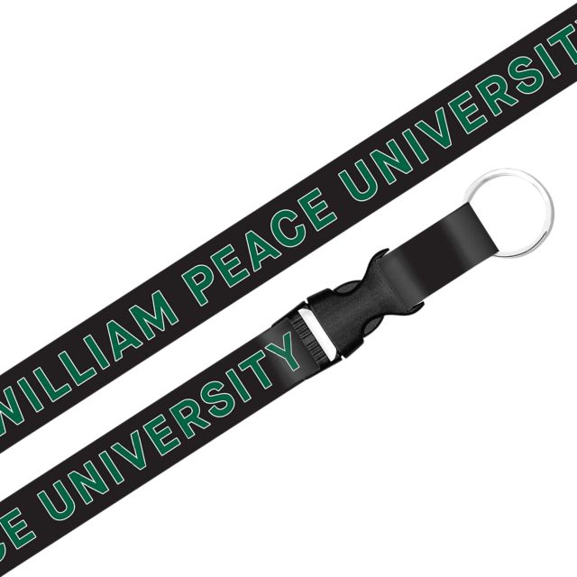 William Peace University Lanyard with Buckle
