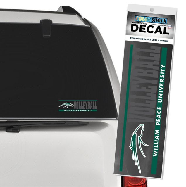William Peace University Peace Pacers Volleyball Decal
