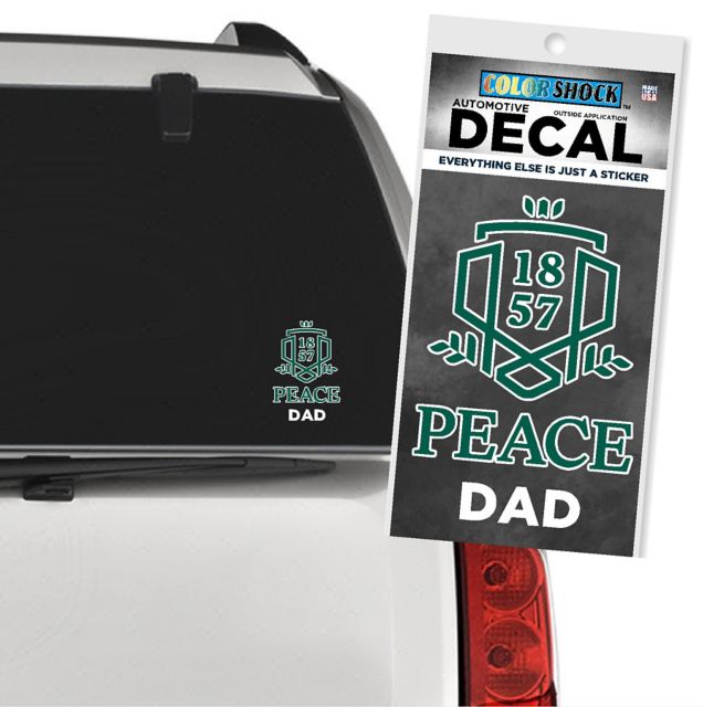 William Peace University Dad Decal