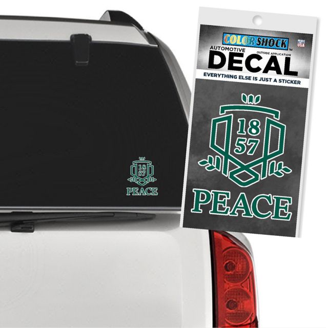 William Peace University Decal
