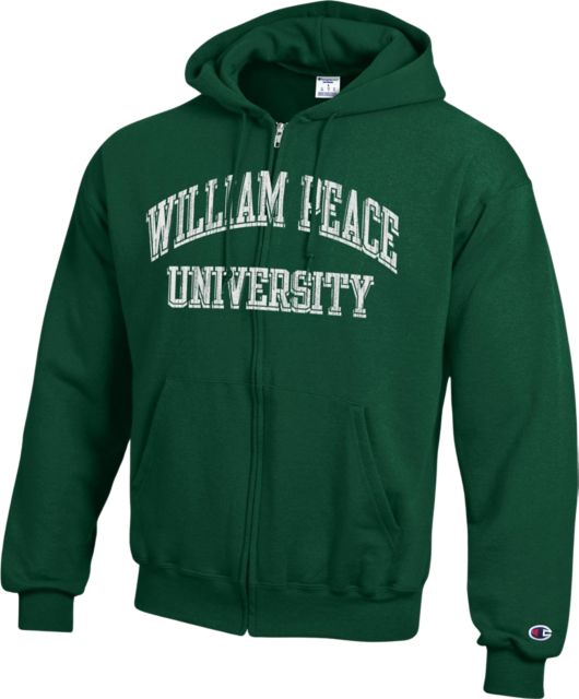 William Peace University Full Zip Hooded Sweatshirt