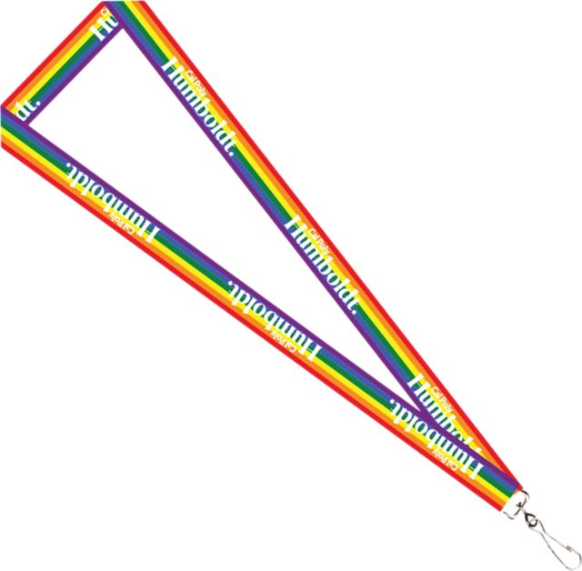 Cal Poly Humboldt Pride 3-4'' Lanyard