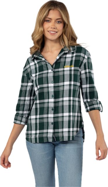 Cal Poly Humboldt Women's Plaid Shirt