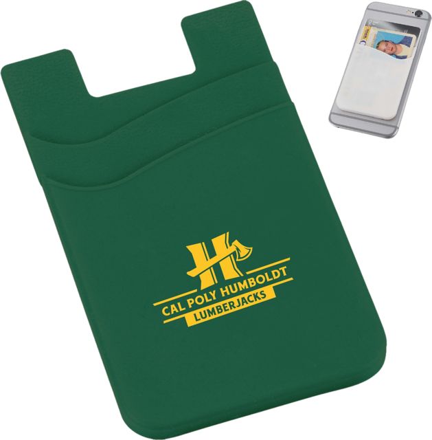Cal Poly Humboldt Jacks Silicone Card Wallet