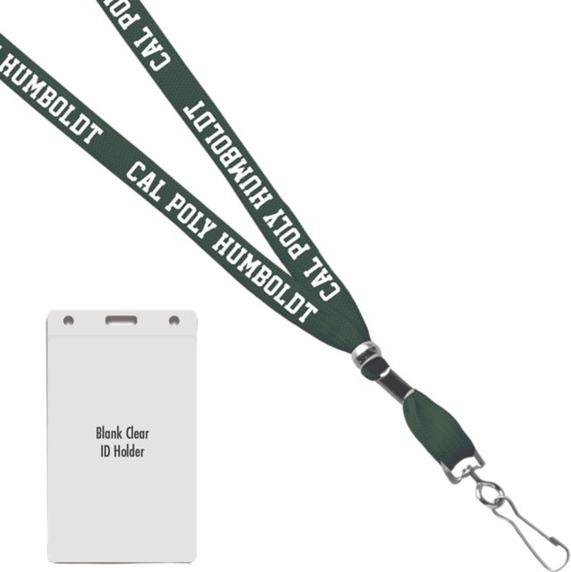Cal Poly Humboldt Card Dispenser Lanyard