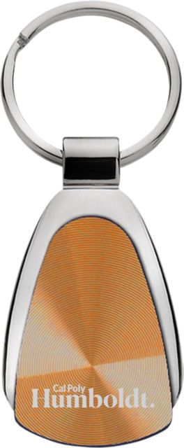 Cal Poly Humboldt Teardrop Keychain