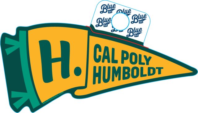 Cal Poly Humboldt Full Size Sticker