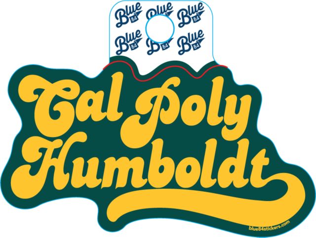 Cal Poly Humboldt Full-Size Sticker
