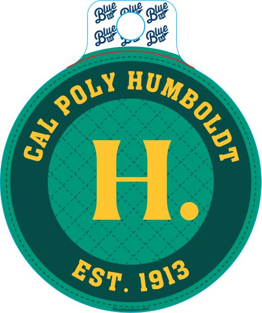 Cal Poly Humboldt Full Size Sticker