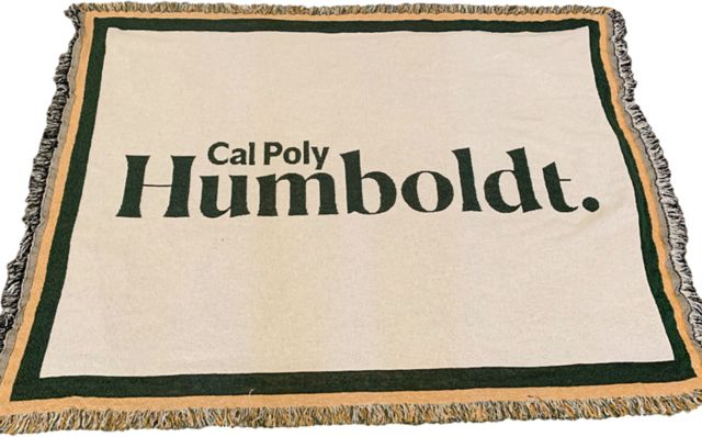 Cal Poly Humboldt Afghan Blanket