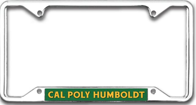 Cal Poly Humboldt Simplicity License Plate Frame
