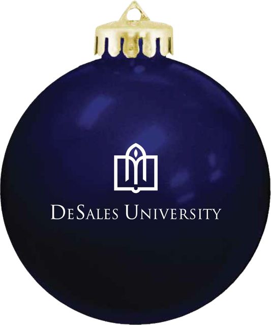 DeSales University Shatterproof Round Ornament