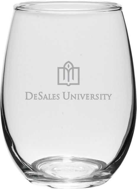 DeSales University 21 oz. Wine Glass