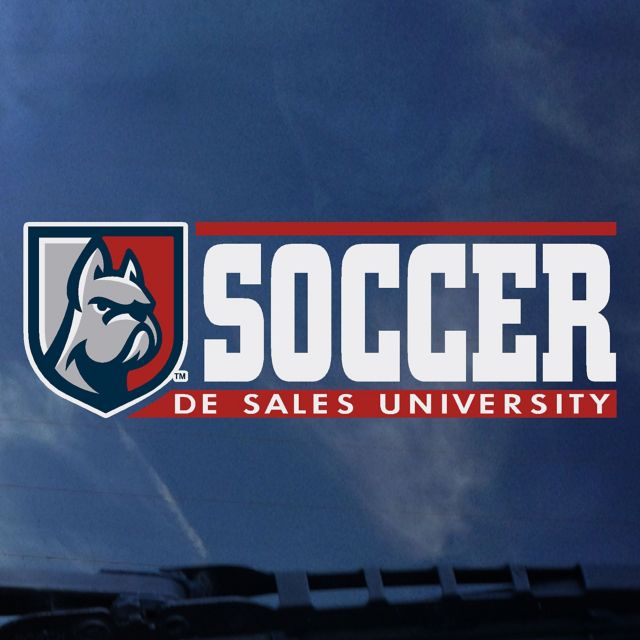 DeSales University Soccer Decal