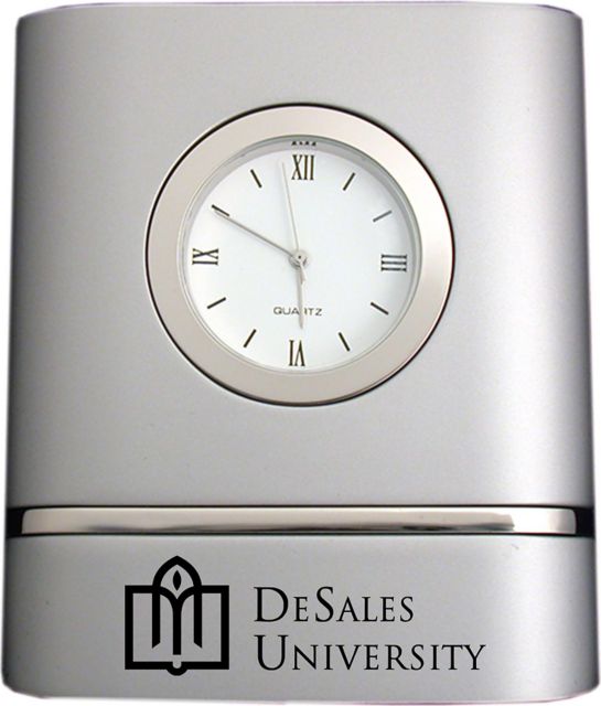 DeSales University Trillium Desk Clock