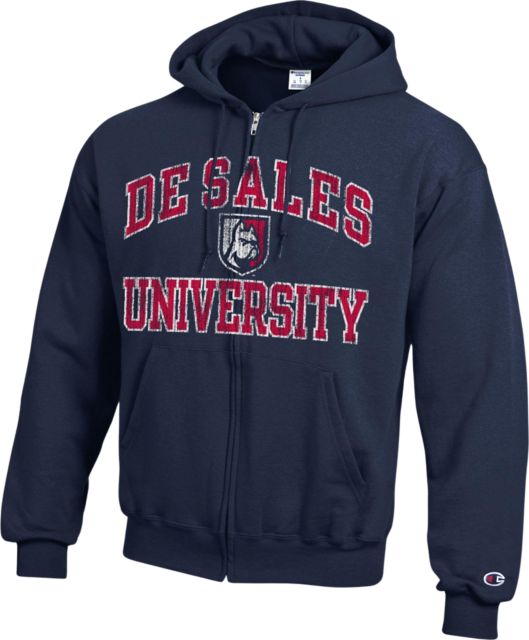DeSales University Full Zip Hooded Sweatshirt: DeSales University