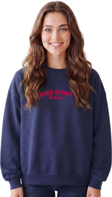 DeSales University Bulldogs Women's Crewneck Sweatshirt