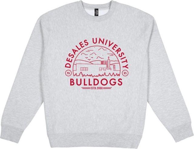 DeSales University Premium Heavyweight Pullover Fleece Crewneck - ONLINE ONLY