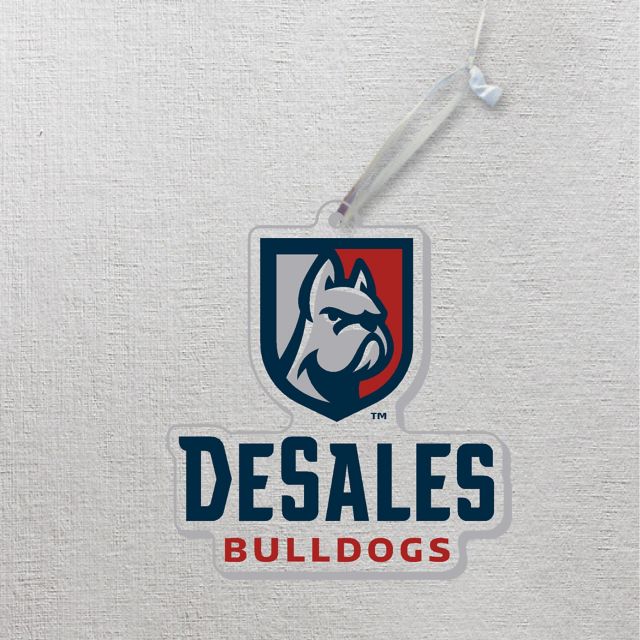 DeSales University Bulldogs 3 in. x 4 in. Ornament