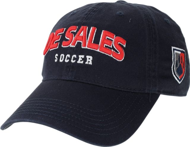 DeSales University Soccer Adjustable Twill Cap