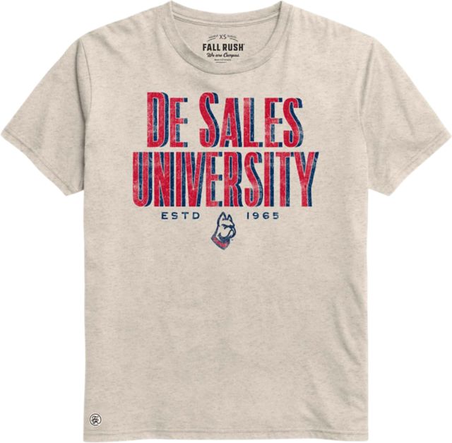 DeSales University Bulldogs Performance Cotton Short Sleeve Tee