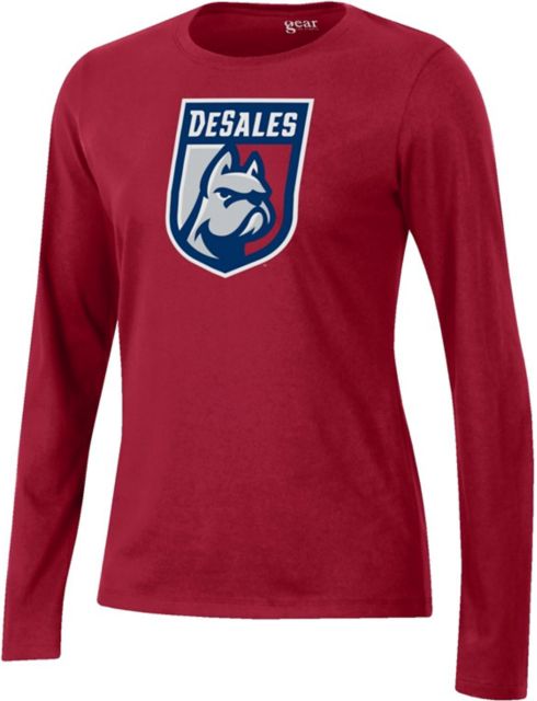 DeSales University Bulldogs Women's Relaxed Fit Long Sleeve T-Shirt