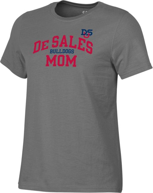 DeSales University Bulldogs Mom Women's Short Sleeve T-Shirt