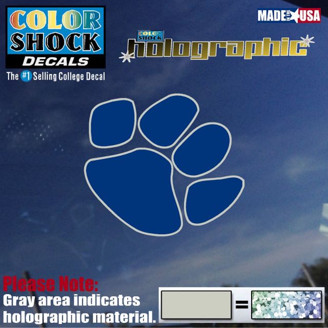 DeSales University Bulldogs Hologram Decal
