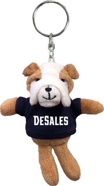 DeSales University Plush Keychain with Tee