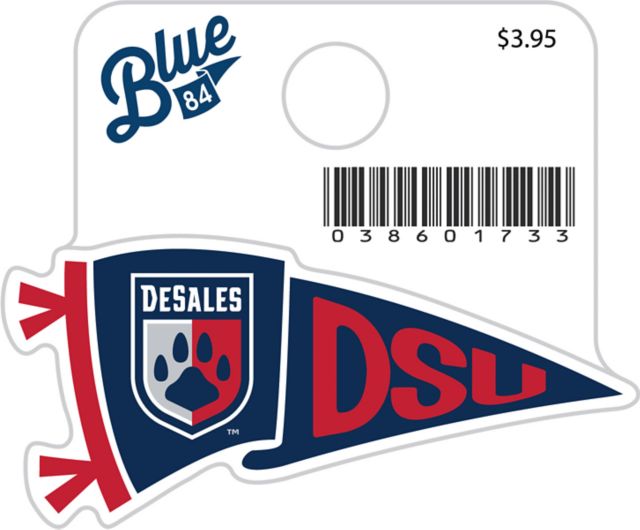 DeSales University Bulldogs Mini Sticker