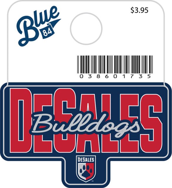 DeSales University Bulldogs Mini Sticker