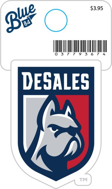 DeSales University Bulldogs Mini Sticker