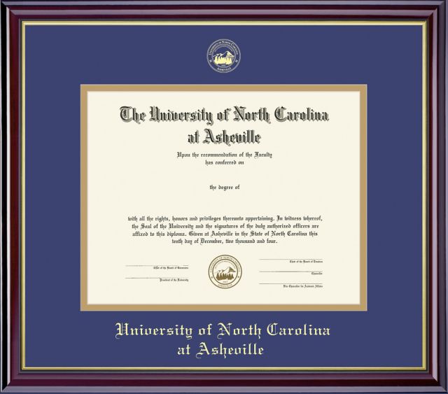 University of North Carolina at Asheville 11'' x 14'' Windsor Diploma Frame