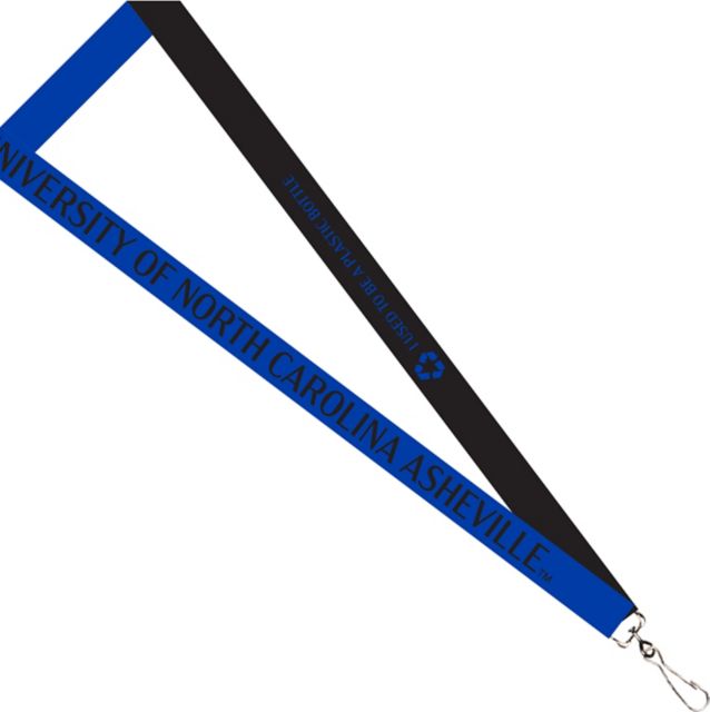University of North Carolina at Asheville Recycled Lanyard