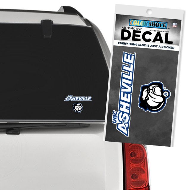 University of North Carolina at Asheville Bulldogs Decal