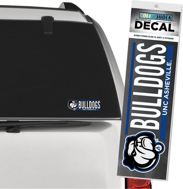 University of North Carolina at Asheville Bulldogs Basketball Decal