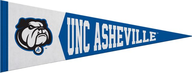 University of North Carolina at Asheville Bulldogs 9x24 Pennant