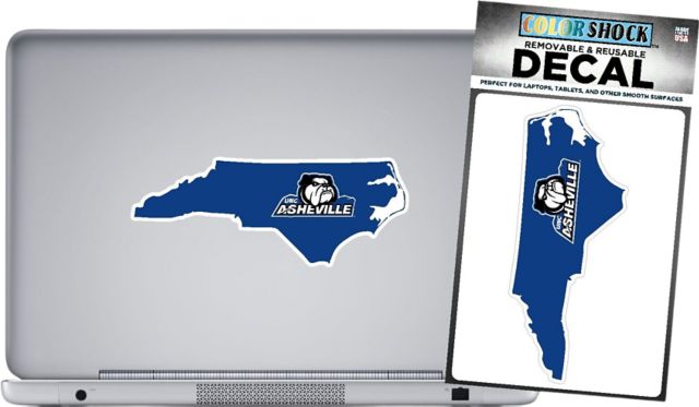 University of North Carolina at Asheville Bulldogs Decal