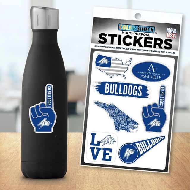 University of North Carolina at Asheville 7.5'' x 7.5'' Sticker Sheet